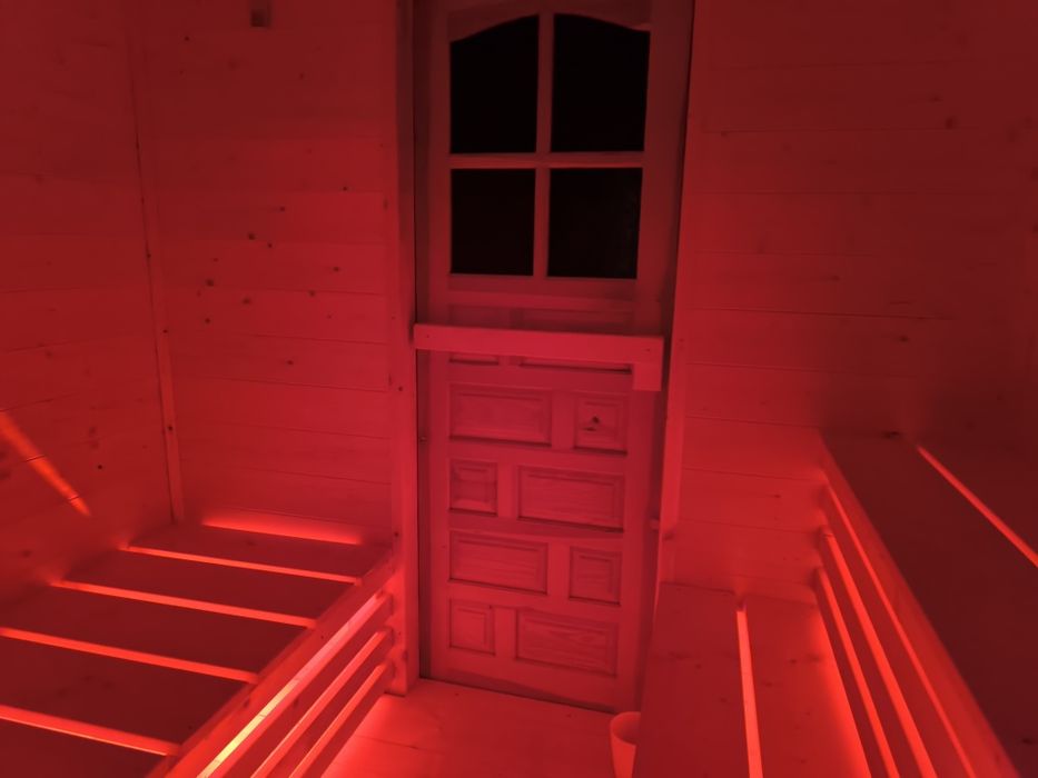 Sauna ogrodowa 250x250x 210