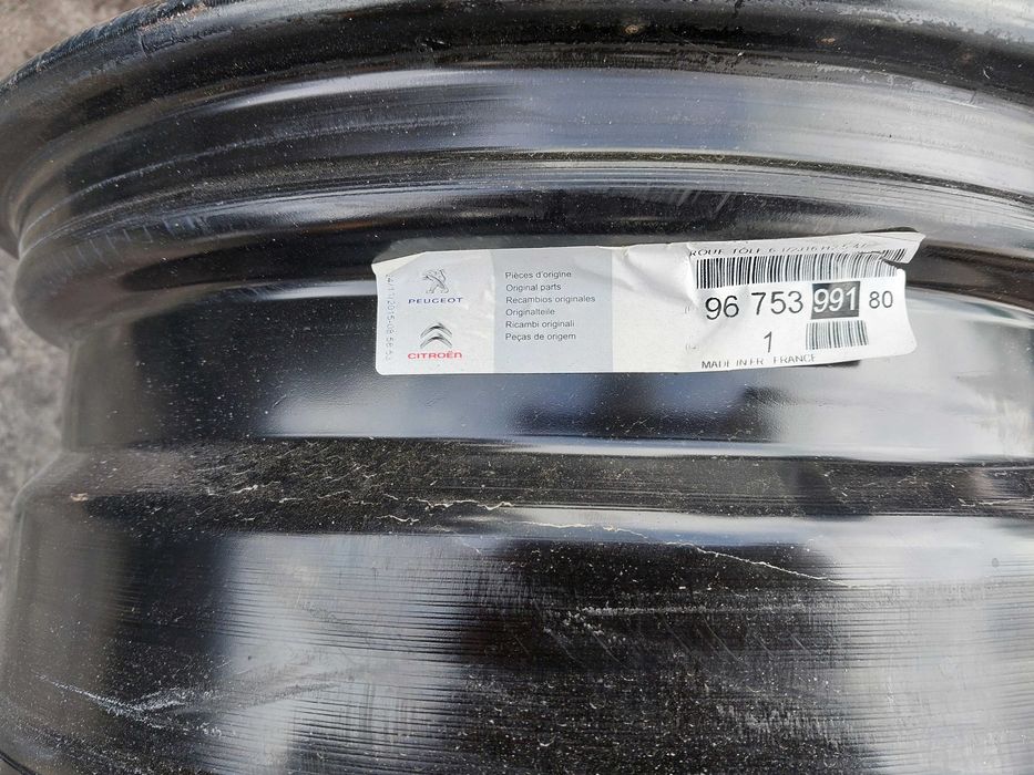 Felgi stalowe 16 5x108 Citroën Peugeot Volvo Montaż