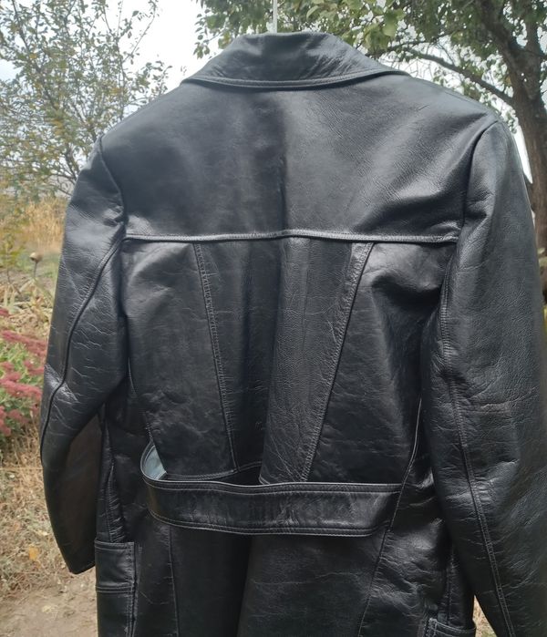 Пиджак женский из натуральной кожи