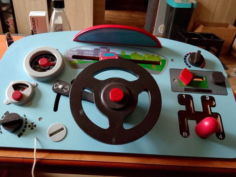 Drewniana kierownica