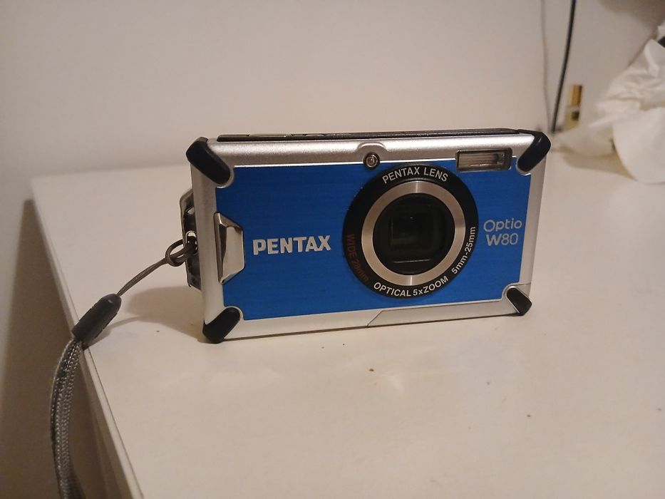 Maquina fotografica Pentax Optio W80  praticamente nova