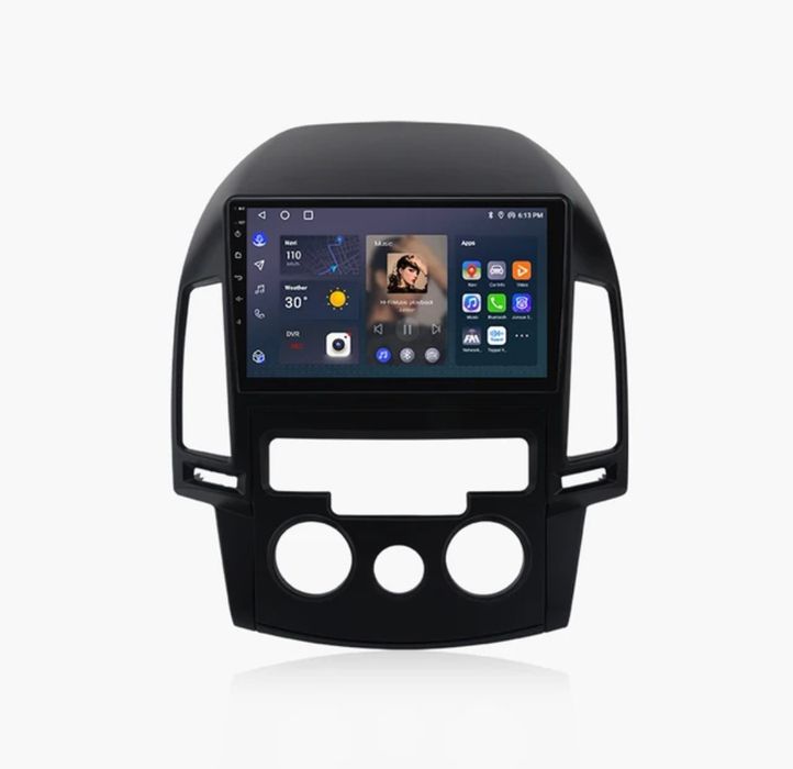 Rádio 9" android Hyundai i30 de 2006-11 CARPLAY WIFI GPS 2/32GB Novo