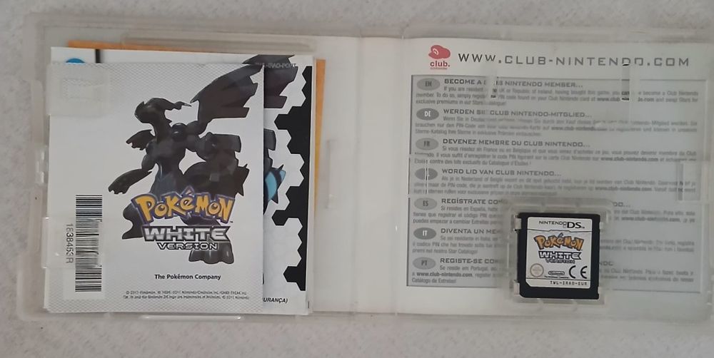 Pokémon White Version Nintendo DS Completo