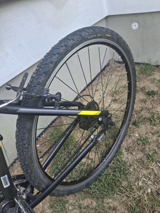 Rower Unibike prime 17 czarno-żółty