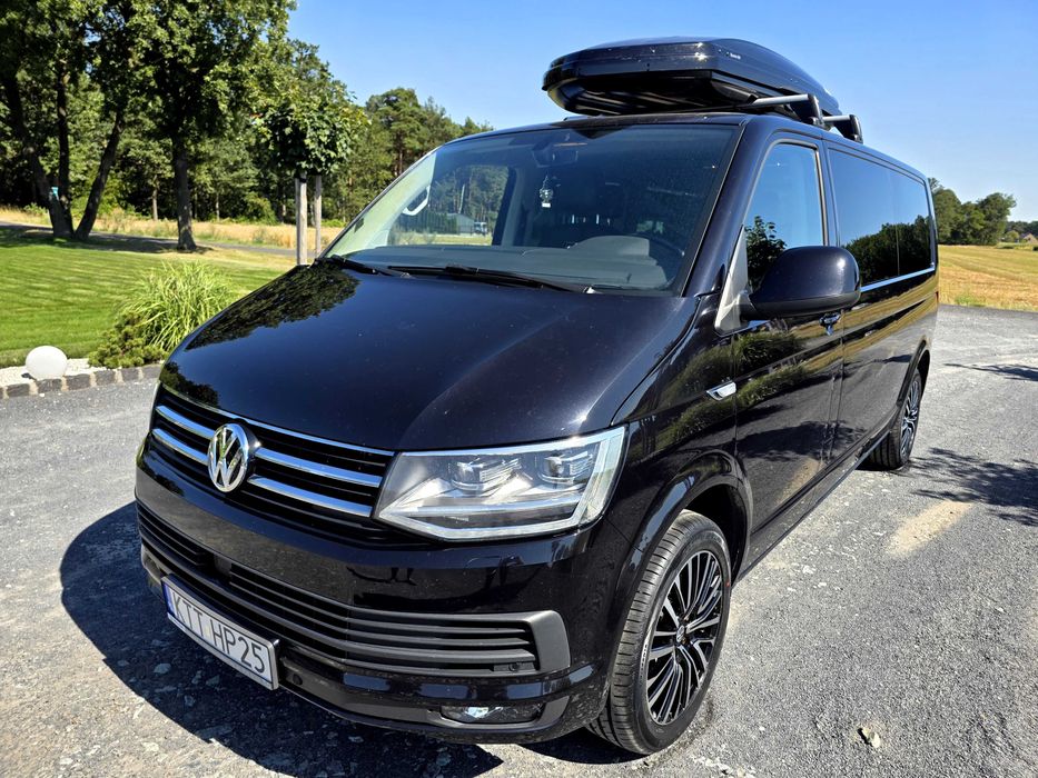 Wynajem Busa premium VW Multivan t-6 w wersi long , 7 osobowy.