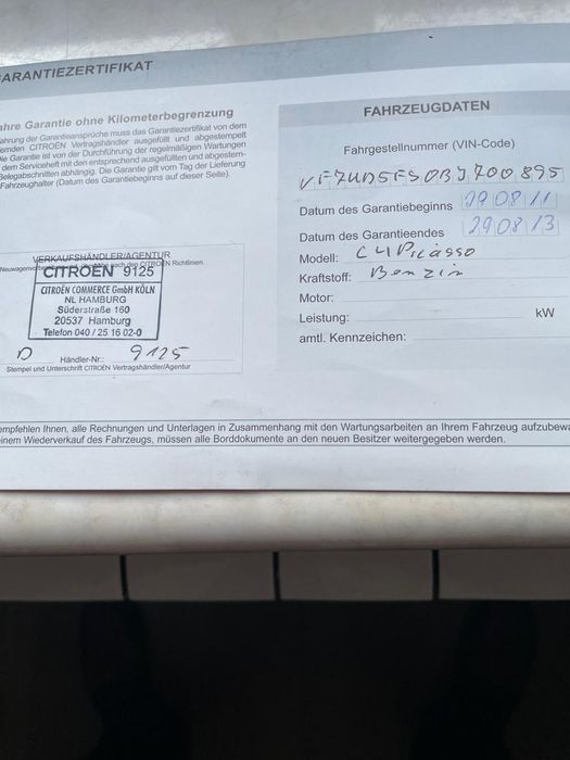 Citroen C4 Picasso