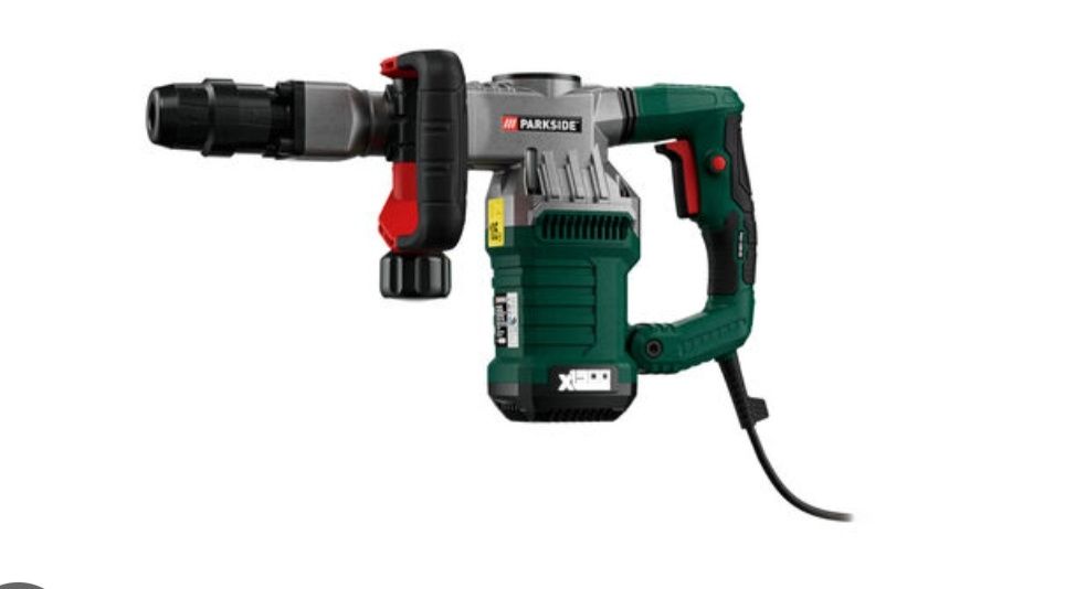 Martelo demolidor Parkside 1300w (novo + garantia)