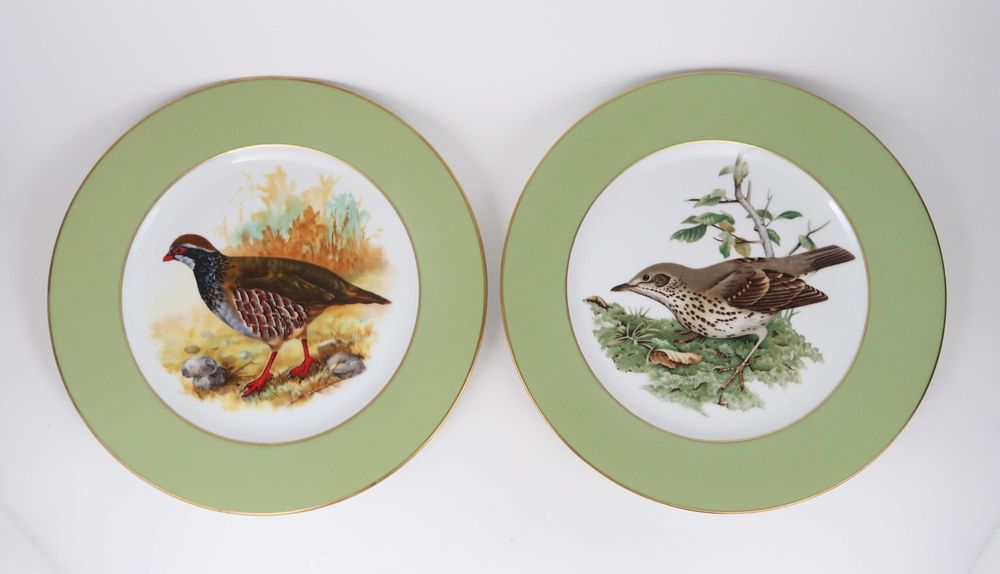 Coleção pratos Vista Alegre "Aves de caça"