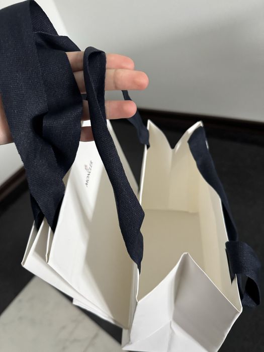 Пакет moncler монклер оригинал упаковка подарочная