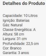 Esquentador Bosch (Novo - Garantia)