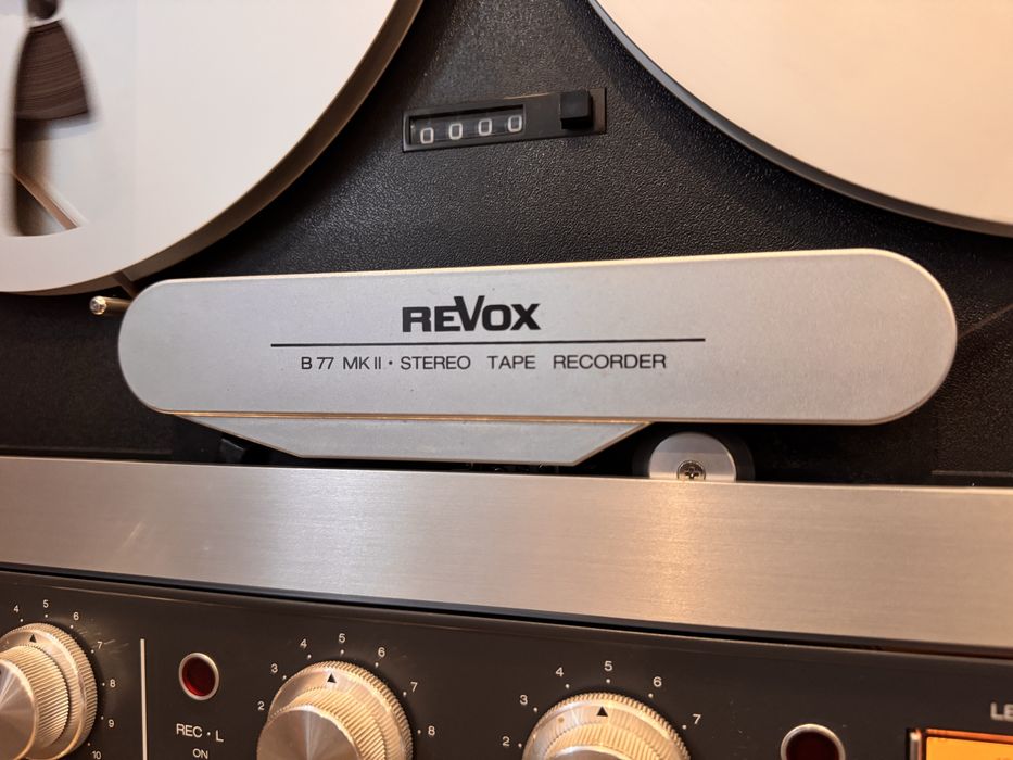 Magnetofon szpulowy Revox B77 B 77 swietny stan wizualny