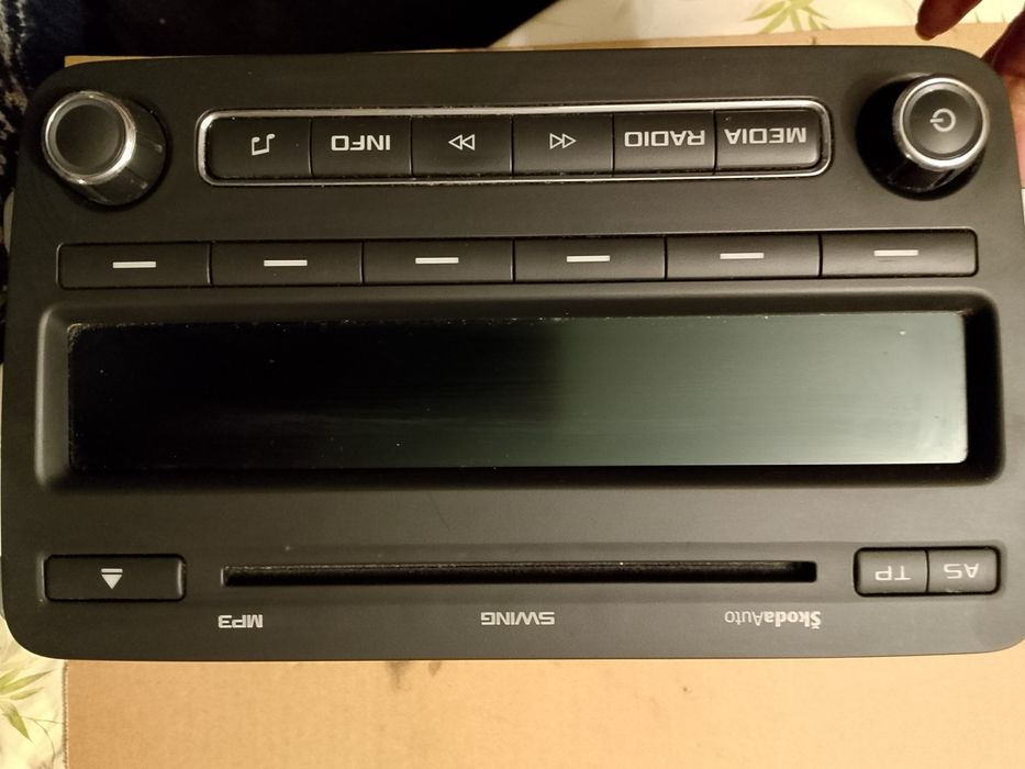 Radio samochodowe Skoda Fabia 2 lift, 5J0.035 161 C, DELPHI