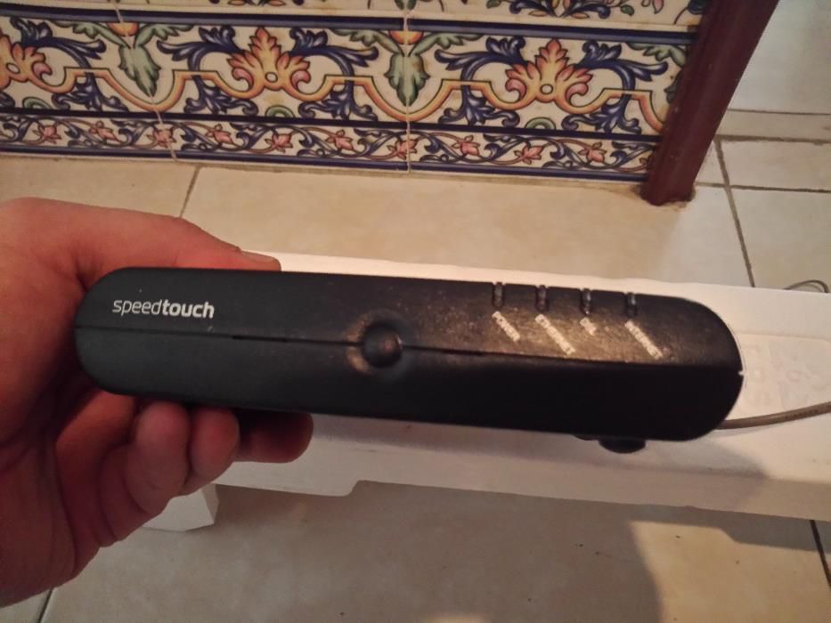 Router Antigo a funcionar