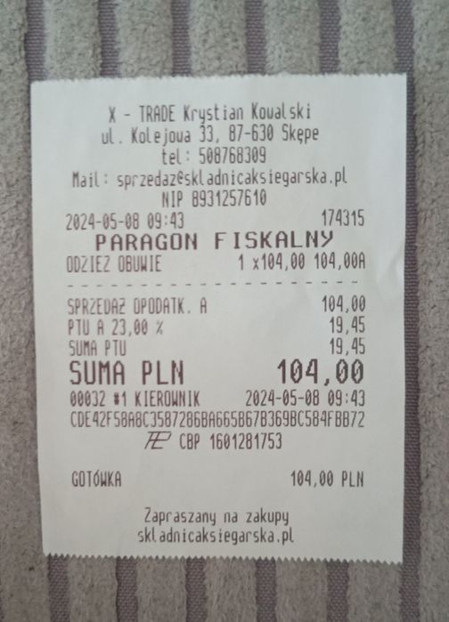 Nowe buty na słupku 37