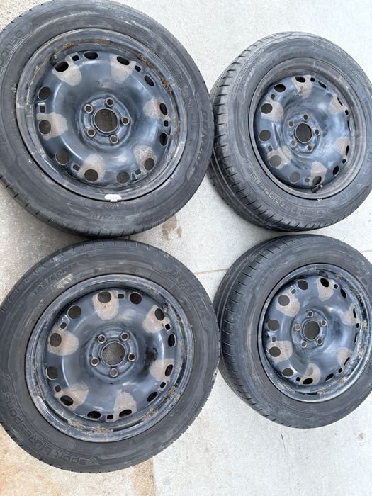 Koła skoda fabia 3 dunlup 185/60 R 15  20 rok