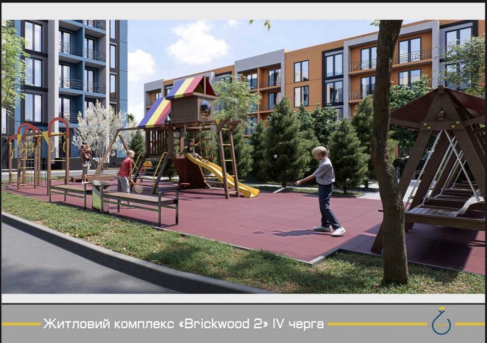 Квартира-студія у ЖК Brickwood — вигідна ціна на етапі будівництва