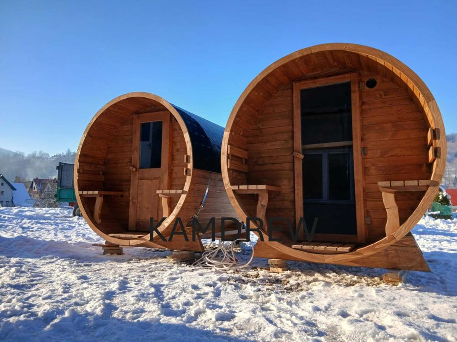 Sauna beczka 240cm