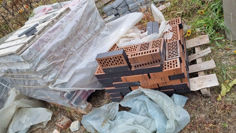 Чорна цегла клінкерна 940шт, 17кв.м., Terca Matrix (Польща), на мангал