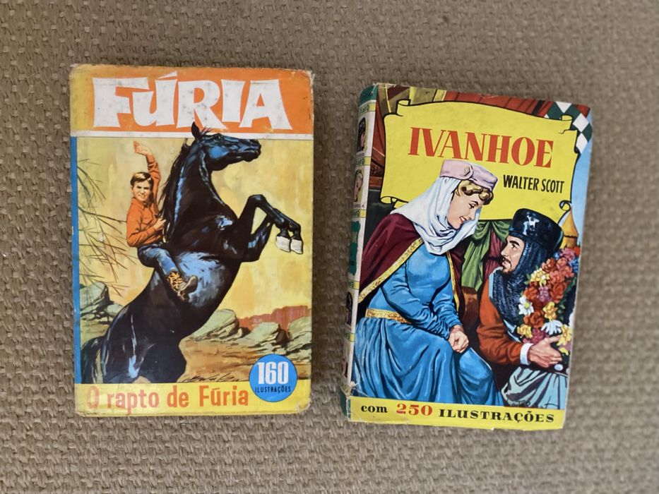 Livro Fúria e Ivanhoe - Walter Scott