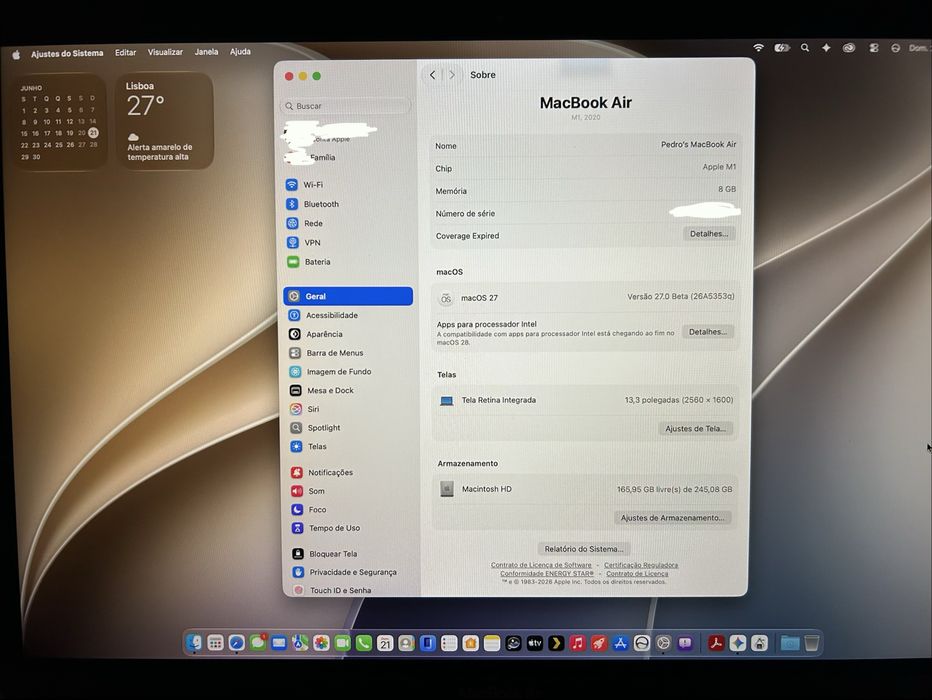 MacBook Air M1 2020