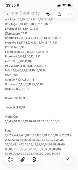 Panini FIFA 365 2026 – DUŻO DUPLIKATÓW!