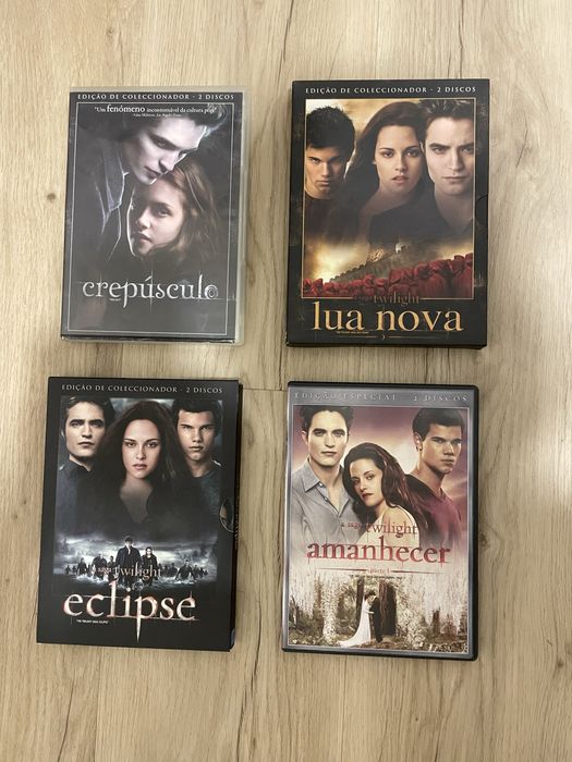 Livros + Filmes Saga Crepusculo