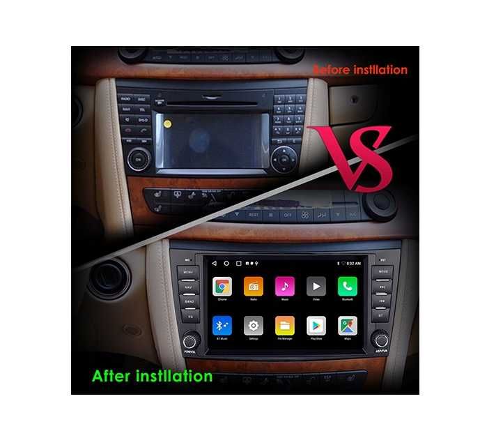 Uniwersalne Radio samochodowe Android M150 Benz E W211 C W209 CLS W219
