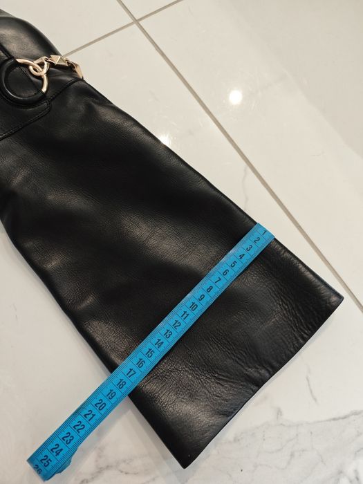 Сапоги кожаные осенние