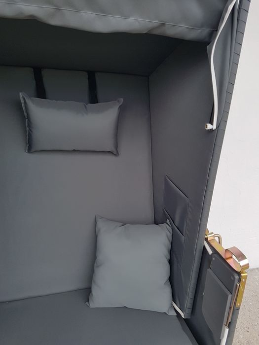 Kosz plazowy, ogrodowy 1osobowy idealny na balkon! Lezak rozkladany.