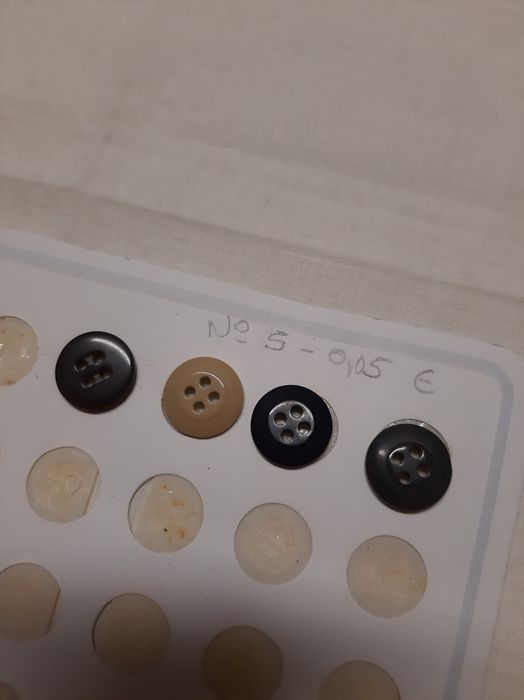 Botões variados cor/tamanho