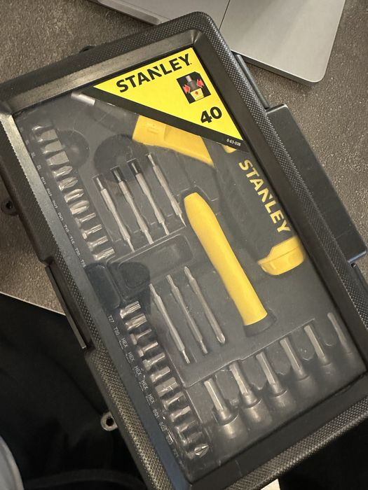 набор Stanley Pistol Grip Ratchet 40 шт 0-63-038