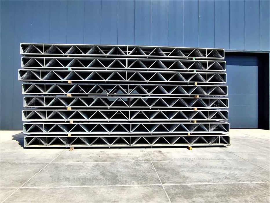 Krokwie kratownice konstrukcja stalowa dach wiata słup pomost podciąg