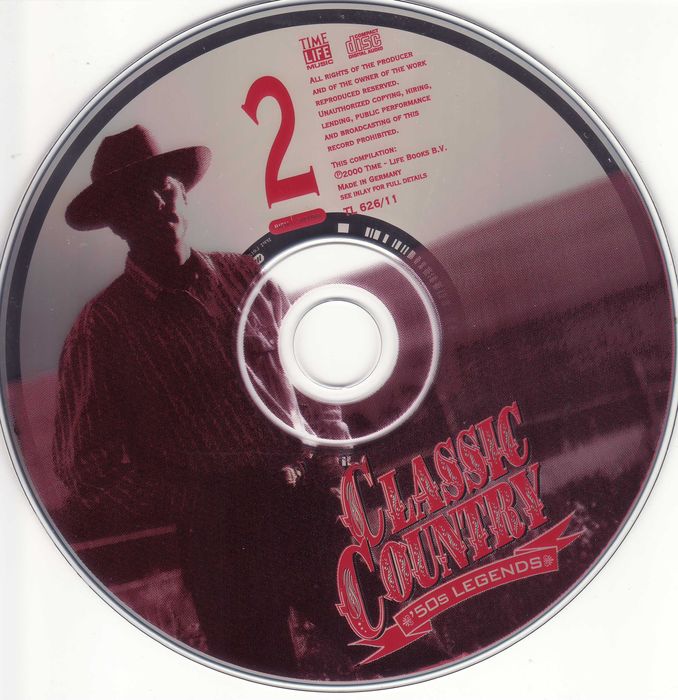 Classic Country '50s Legends. 2xCD  Фірмові CD фирменные