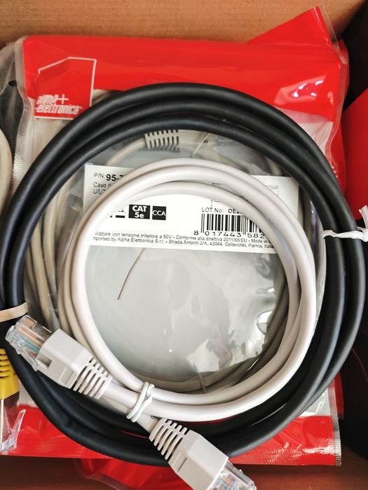 Cabos de rede UTP RJ-45 preço especial para levar todos