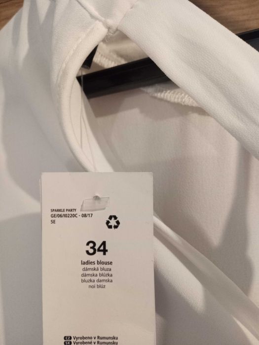Biała bluzka rozmiar xs