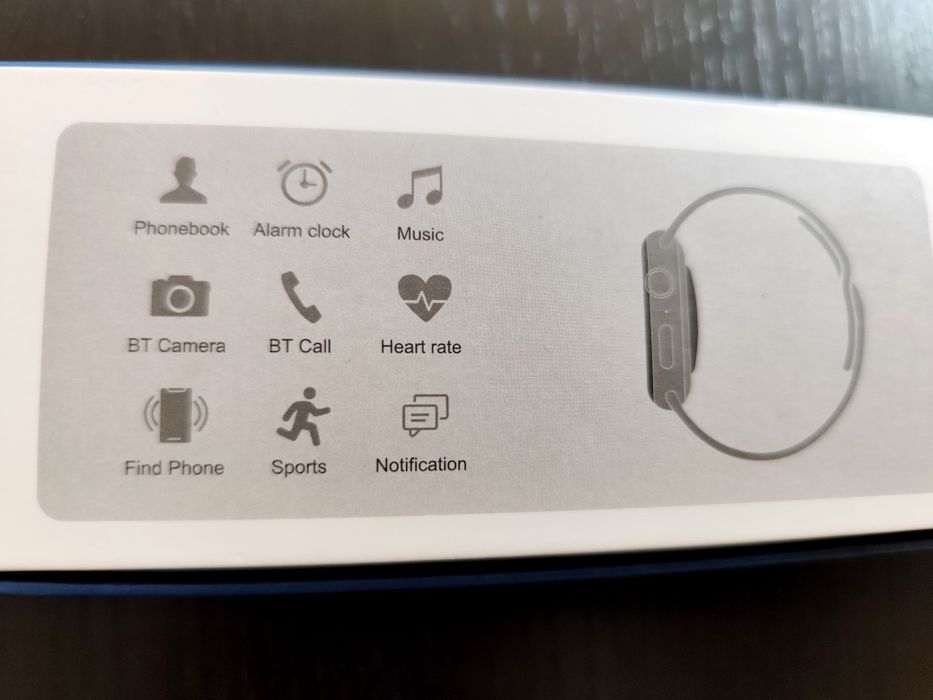 Smartwatch XS8+ Ultra HD 1.93" + 2 Braceletes (Novo na Caixa)