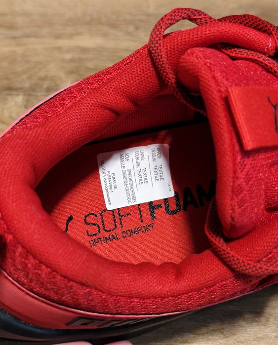 Buty Męskie Sneakersy PUMA Softride Czerwone 42,5 -27,5 cm WYSYŁKA 24H