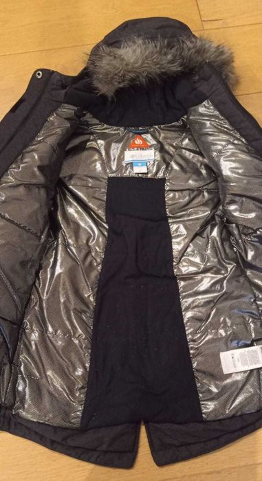 elegancka kurtka zimowa dla dziewczynki