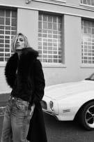 Sobretudo L Preto de Lã (Novo)