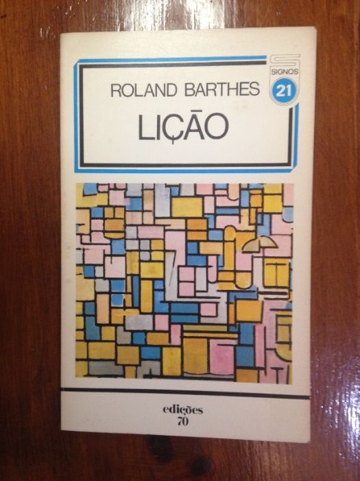 Roland Barthes - Lição