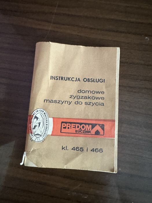 Maszyna do szycia Łucznik 466