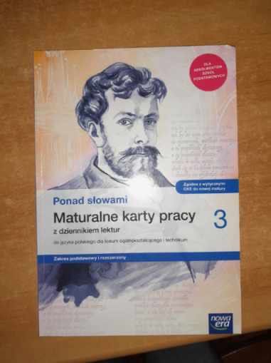 Karty pracy Ponad Słowami 3 nowe nieużywane