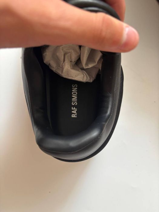 Кросівки Raf Simons Antei Black Глянцеві