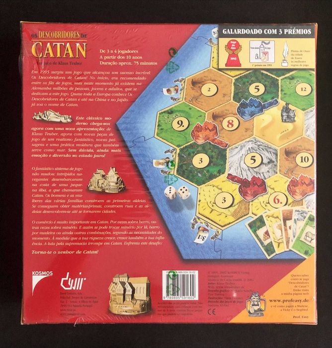 JOGO de Tabuleiro [Spiel Des Jahres] Catan Exit Isle Of Skye