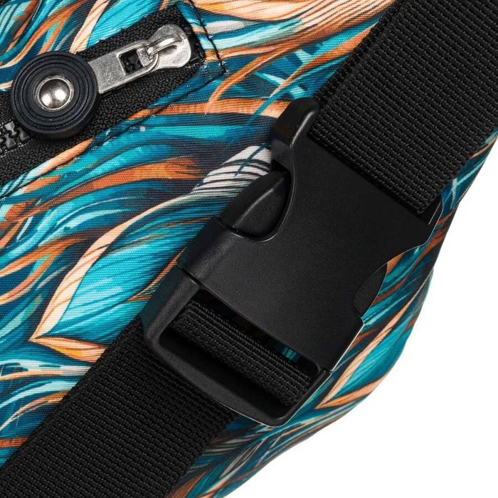 torebka damska na pas z wyrazistym wzorem - rovicky