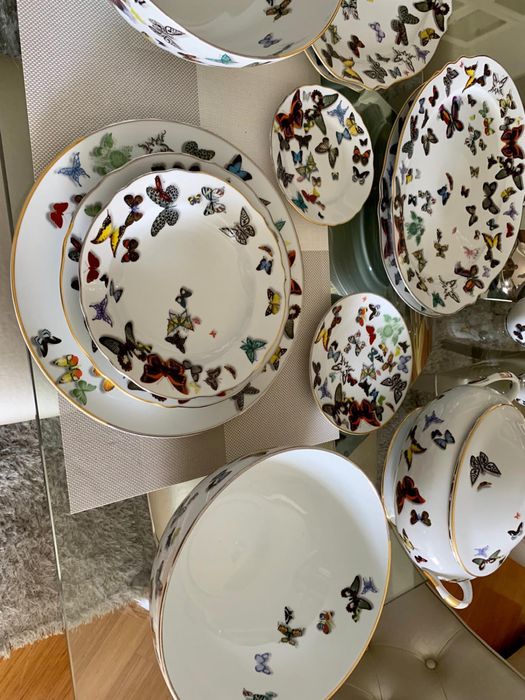 Servico de jantar Butterfly Vista Alegre