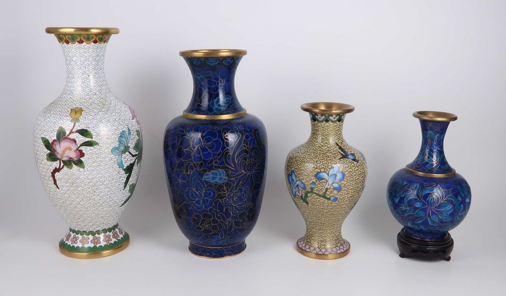 Jarras em cloisonné - China, CADA (ref 2)
