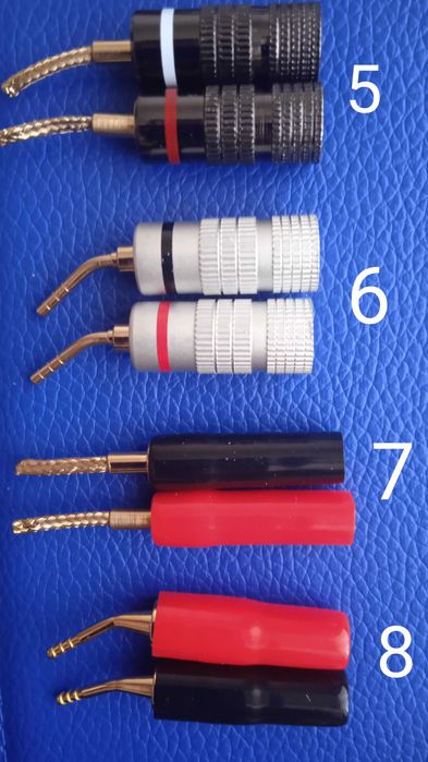 Наконечники акустического кабеля Nakamichi...