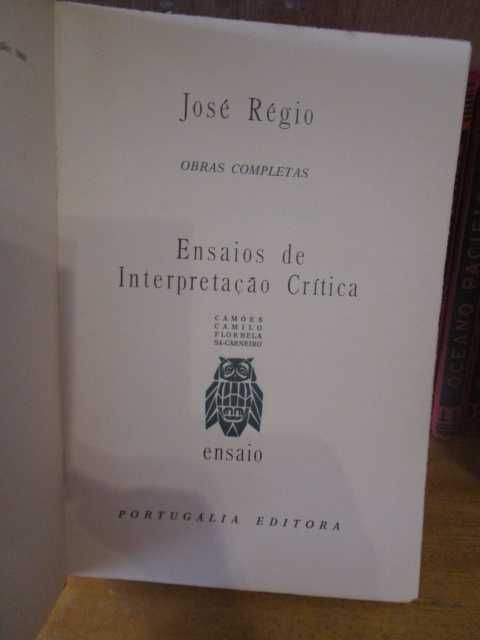 José Régio ensaios de interpretação critica
