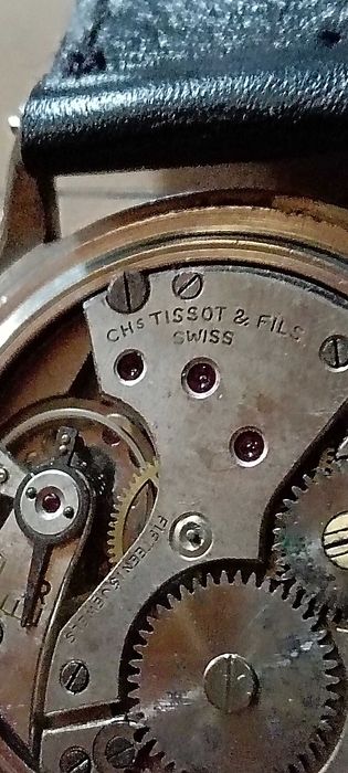 Tissot masculino de corda manual